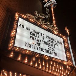 The Lyric Theater - Outside sign