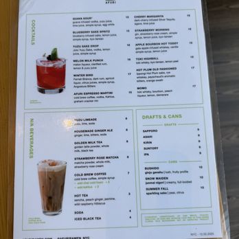 Afuri Ramen Plus Dumpling - Menu (July 2026) - Ramen Near Me - Brooklyn, New York Afuri Ramen Plus Dumpling - Menu (July 2026) - Ramen Near Me - Brooklyn, New York
