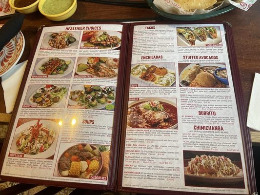Menu photo 3 Los Cucos Mexican Cafe Kingwood, TX