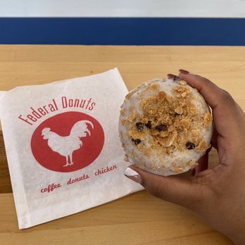 Federal Donuts North - Cannoli donut - Donuts Near Me - Philadelphia, Pennsylvania Federal Donuts North - Cannoli donut - Donuts Near Me - Philadelphia, Pennsylvania