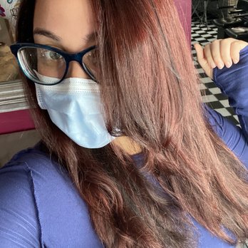Practically Frivolous - Dark brown and red balayage - Hair Salons Near Me - Saint Petersburg, Florida Practically Frivolous - Dark brown and red balayage - Hair Salons Near Me - Saint Petersburg, Florida