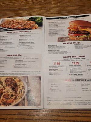 Menu photo 3 Outback Steakhouse Rocky Mount, NC