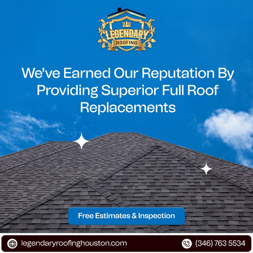 Slide of Legendary Roofing Houston
