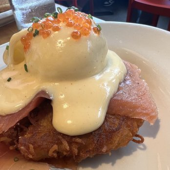 Clinton St. Baking - Latke eggs Benedict - Bakeries Near Me - New York, New York Clinton St. Baking - Latke eggs Benedict - Bakeries Near Me - New York, New York