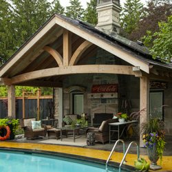 Estate Builders - Timber pool house