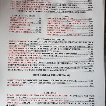 Beulah's Kitchen - Menu from 2025 - Breakfast & Brunch Near Me - Middletown, California