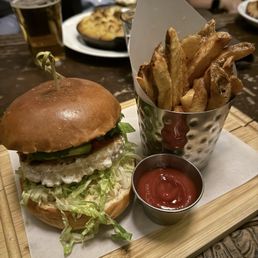 Salmon Burger Salmon Burger