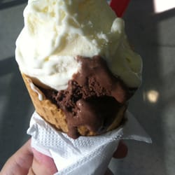 Italian Freddo - Sorvete de chocolate e mousse de limão!