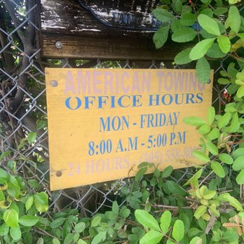 American Towing Service - Trash company. Never call of use these people. Over priced and they move like sloths. The receptionists a lazy fu**. - Towing Near Me - Hialeah Gardens, Florida