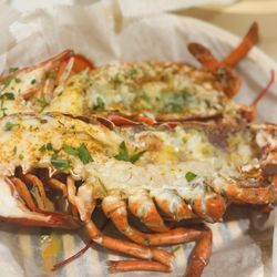 Garlic butter lobster