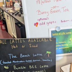 Luau Coffee - Seasonal menu