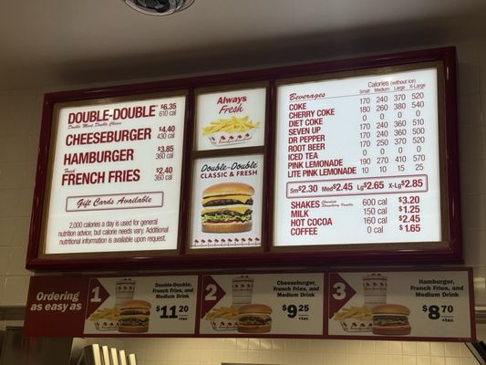 Menu photo 1 In-N-Out Burger Chula Vista, CA