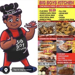 Big boys kitchen