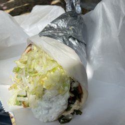 Falafel sandwich