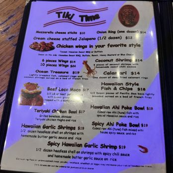 Cuckoo Coconuts Waikiki - Menu - Cocktail Bars Near Me - Honolulu, Hawaii