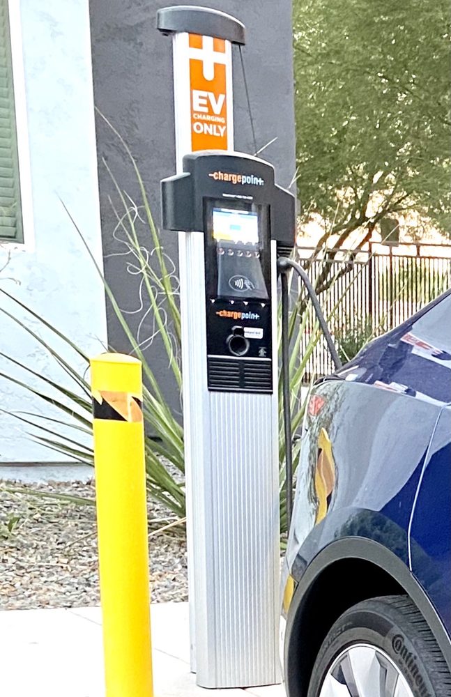 CHARGEPOINT EV CHARGING STATION Updated September 2024 7700 W