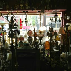 Hundreds of lamps, chandeliers, wall fixtures, antique fireplace inserts, and much more.
