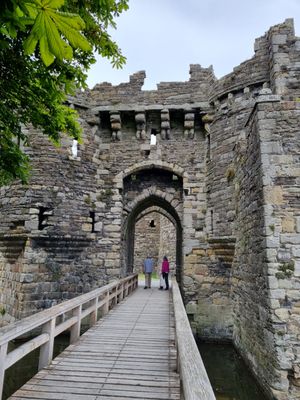 Beaumaris Castle by null