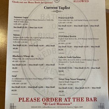 Redbeard Brewing Company - Menu July 2022 - Breweries Near Me - Staunton, Virginia Redbeard Brewing Company - Menu July 2022 - Breweries Near Me - Staunton, Virginia