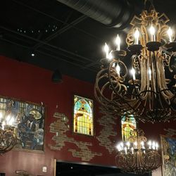 Half Shell Oyster House - Above bar area