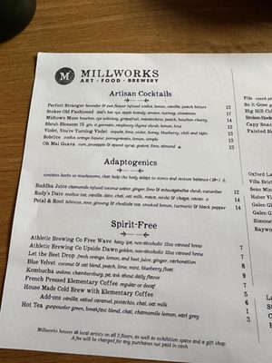 Menu photo 2 The Millworks Harrisburg, PA Menu photo 2 The Millworks Harrisburg, PA