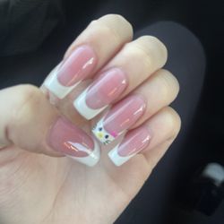 Kim’s Nails - French tip hello kitty nails great quality and great pricing very sweet people