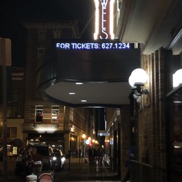 As you're walking towards the theater As you're walking towards the theater