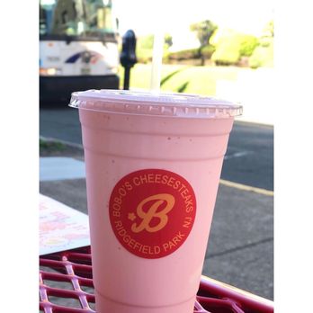Bob-O's Cheesesteaks - Strawberry milkshake - Cheesesteaks Near Me - Ridgefield Park, New Jersey