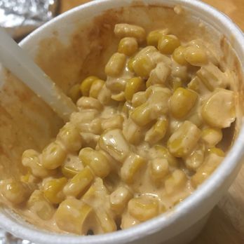 Tacos Pacos - elotes when all mixed - Food Trucks Near Me - Houston, Texas