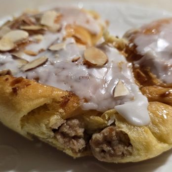 Eileen's Centerview Bakery - Almond Horn: Had to get a shot showing off the almond filling within! - Bakeries Near Me - West Seneca, New York