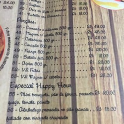 Baita Rango - Cardapio
