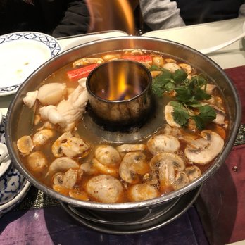 President Thai - Tom yum seafood soup - Thai Near Me - Pasadena, California