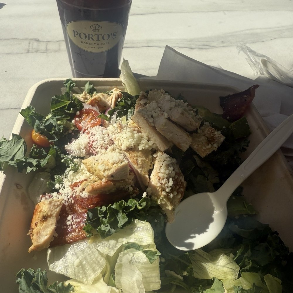Really great salad and amazing coffee!! Really great salad and amazing coffee!!