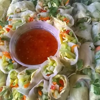 Kim's Kitchen - Awesome catering! so fresh and light Mmmm Summer Rolls - Korean Near Me - Center Valley, Pennsylvania