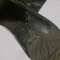 Roxborough Shoe & Luggage Repair - Totally ripped sole