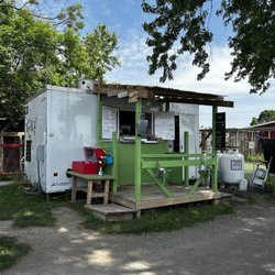 Oshawa Zoo - Monkey Mikes Food Truck has fries, burgers, ice cream and more