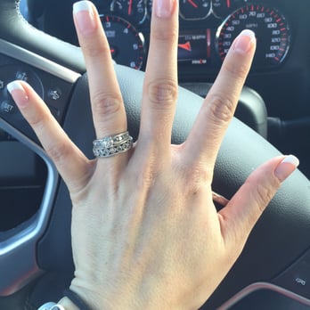 Red Apple Nail Salon - Gel French manicure, she put 2 layers of gel 2 layers of white and followed by 2 layers of gel. My nails are like new!!! - Nail Salons Near Me - Vista, California