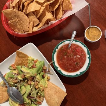 Gaby's Latin Flavors - Avocado salad served with chips and salsa - Mexican Near Me - Big Bear Lake, California