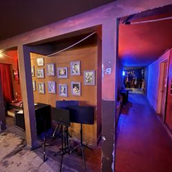 Sagebrush - Back that leads to pool tables and the bands hangout room
