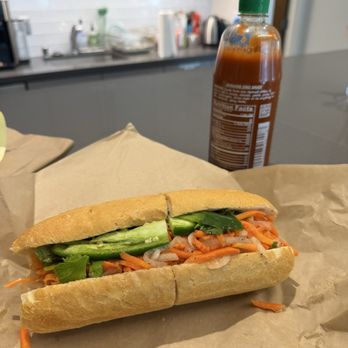 DragonEats - Combo banh mi with my sriracha bottle hehe - Vietnamese Near Me - San Francisco, California DragonEats - Combo banh mi with my sriracha bottle hehe - Vietnamese Near Me - San Francisco, California