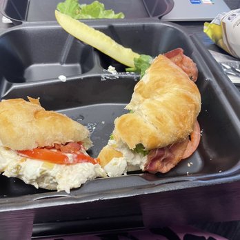 Chicken Salad Chick - Olivia's old south on a croissant BLT style - Chicken Shop Near Me - Madison, Alabama Chicken Salad Chick - Olivia's old south on a croissant BLT style - Chicken Shop Near Me - Madison, Alabama
