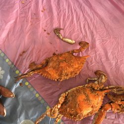 Big Earl's Seafood - My itty bitty medium crabs!