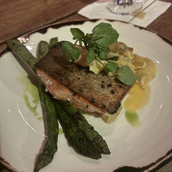 Palace Kitchen - Roasted Bristol Bay Sockeye Salmon - New American Near Me - Seattle, Washington Palace Kitchen - Roasted Bristol Bay Sockeye Salmon - New American Near Me - Seattle, Washington