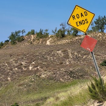 Saugatuck Dune Rides - End of road! Not really.. - Tours Near Me - Saugatuck, Michigan