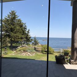 Ogunquit Museum of American Art - View from lobby of museum