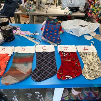 Hana Tailors - Stockings made from materials I picked up at Joanns . - Dry Cleaning Near Me - San Jose, California Hana Tailors - Stockings made from materials I picked up at Joanns . - Dry Cleaning Near Me - San Jose, California
