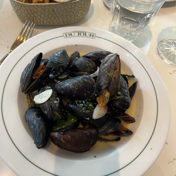 Bistro Du Jour - Mussels were excellent. Ask for a piece of bread to help soak up the yummy sauce! - French Near Me - Washington, DC, District of Columbia