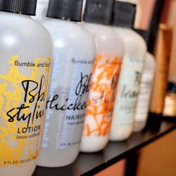 Elliven Spa - Bumble & bumble products used in the Salon.