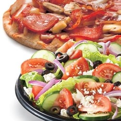 Extreme Pita - More than 15 recipes for salads or create your own, Healthy Crispy Pizzas