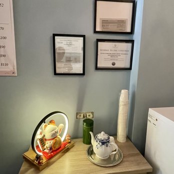 V Spa - Licenses on the wall - Massage Therapy Near Me - San Gabriel, California V Spa - Licenses on the wall - Massage Therapy Near Me - San Gabriel, California